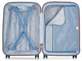 DELSEY PARIS Meteor 2.0 (Freestyle) 4 DR Cabin Trolley 67 cm Himmelblau