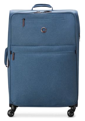 DELSEY PARIS Maubert 2.0 4 Double Rolls Expandable Trolley 79 Blau