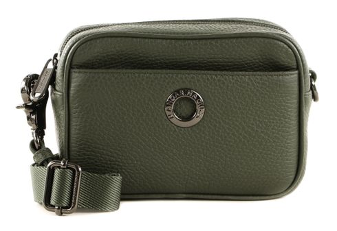 MANDARINA DUCK Mellow Leather Camera Bag Loden