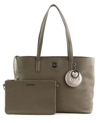 MANDARINA DUCK Mellow Leather Shopper Clay