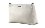 MANDARINA DUCK Mellow Leather Shoulder Pearl