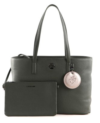 MANDARINA DUCK Mellow Leather Shopper Loden