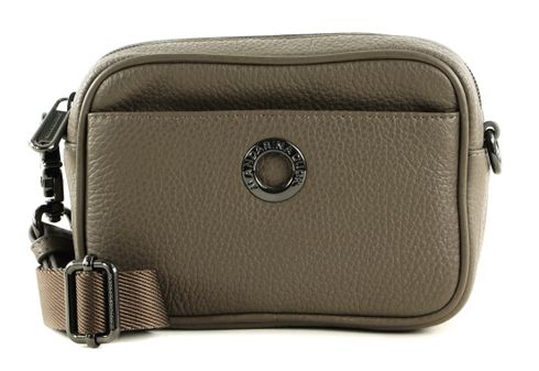 MANDARINA DUCK Mellow Leather Camera Bag Clay