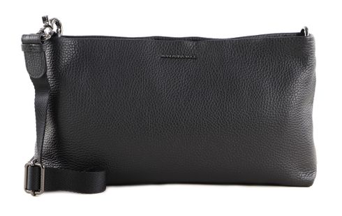 MANDARINA DUCK Mellow Leather Shoulder Nero