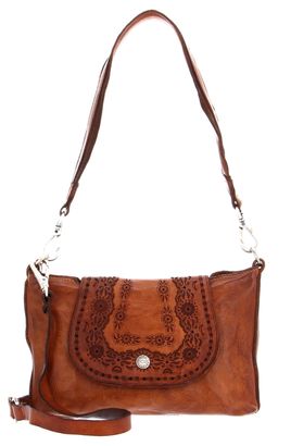 CAMPOMAGGI Shoulder Bag Cognac