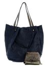 CAMPOMAGGI Large Shopping Bag L Blu Indaco