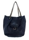 CAMPOMAGGI Large Shopping Bag L Blu Indaco