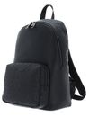 Calvin Klein CK Must Mono Block Campus Backpack Black Tonal Mono Calvin Klein CK Must Mono Block Campus Backpack Black Tonal Mono