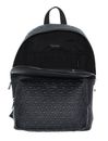 Calvin Klein CK Must Mono Block Campus Backpack Black Tonal Mono Calvin Klein CK Must Mono Block Campus Backpack Black Tonal Mono