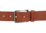 Calvin Klein Casual Warmth Oiled Grain Belt 35MM W110 Dark Tan