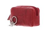 mano Donna Aurona Zip Key Case Red