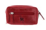 mano Donna Aurona Zip Key Case Red