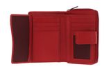 mano Donna Giulia Zip Wallet Red mano Donna Giulia Zip Wallet Red
