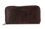 mano Donna Aurona Continental Wallet Darkbrown