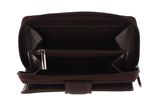 mano Donna Giulia Zip Wallet Darkbrown mano Donna Giulia Zip Wallet Darkbrown
