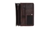 mano Donna Aurona Long Wallet Darkbrown mano Donna Aurona Long Wallet Darkbrown