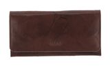 mano Donna Aurona Long Wallet Darkbrown mano Donna Aurona Long Wallet Darkbrown