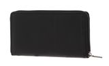mano Donna Giulia Continental Wallet Black
