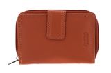 mano Donna Giulia Zip Wallet Cognac