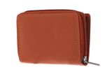mano Donna Giulia Zip Wallet Cognac