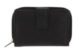 mano Donna Giulia Zip Wallet Black