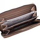 SURI FREY Gitty Zip Around Wallet Taupe SURI FREY Gitty Zip Around Wallet Taupe