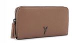 SURI FREY Gitty Zip Around Wallet Taupe SURI FREY Gitty Zip Around Wallet Taupe
