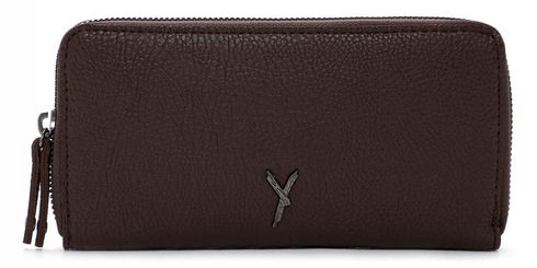 SURI FREY Gitty Zip Around Wallet Dark Brown