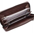SURI FREY Gitty Zip Around Wallet Dark Brown SURI FREY Gitty Zip Around Wallet Dark Brown