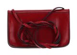 THE BRIDGE Rustici Ladie's Crossover Bag Rosso Ribes / Oro THE BRIDGE Rustici Ladie's Crossover Bag Rosso Ribes / Oro