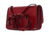 THE BRIDGE Rustici Ladie's Crossover Bag Rosso Ribes / Oro THE BRIDGE Rustici Ladie's Crossover Bag Rosso Ribes / Oro