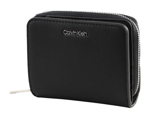 Calvin Klein CK Must Zip Around Flap Wallet CK Black