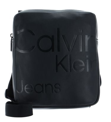 Calvin Klein CKJ Monogram Soft Reporter18 AOP Black AOP
