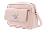 Calvin Klein Re-Lock Camera Bag With Flap Spring Rose