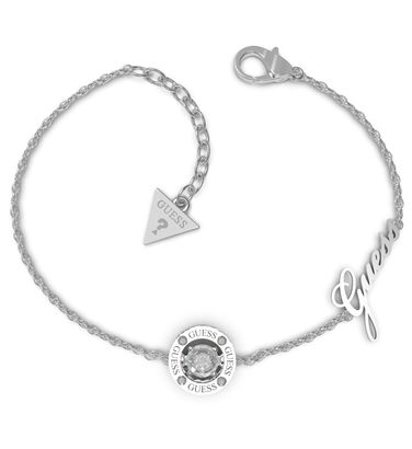 GUESS Solitaire Bracelet Silver