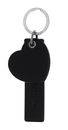 THE BRIDGE Duccio Keyring Nero / Palladio o Nickel THE BRIDGE Duccio Keyring Nero / Palladio o Nickel