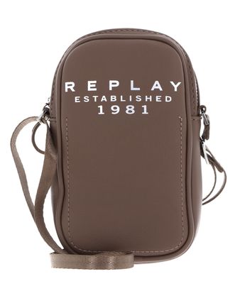 REPLAY Smartphonebag Dirty Pale Beige