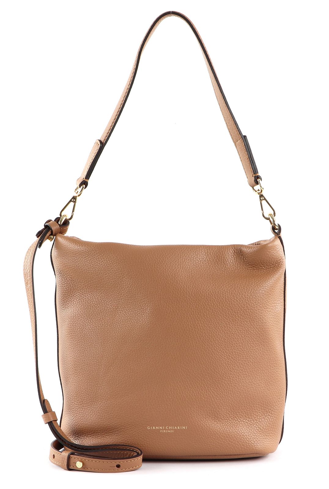 GIANNI CHIARINI Mina Shoulder Bag Cammello GIANNI CHIARINI Mina Shoulder Bag Cammello