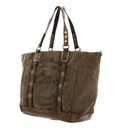 CAMPOMAGGI Shopping Bag Verde Militare
