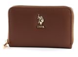 U.S. POLO ASSN. New Jones Zip Around Wallet M Brown