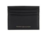 TOMMY HILFIGER Premium Leather CC Holder Black TOMMY HILFIGER Premium Leather CC Holder Black