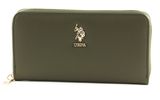 U.S. POLO ASSN. New Jones Zip Around Wallet Dark Green