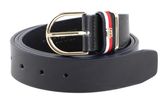 TOMMY HILFIGER TH Timeless Belt 3.5 Corporate W75 Space Blue