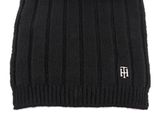 TOMMY HILFIGER TH Timeless Scarf Black TOMMY HILFIGER TH Timeless Scarf Black