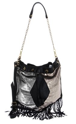 CATERINA LUCCHI Glam Shoulder Bag Nero