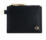 Calvin Klein CK Icon 4CC Holder W / Zip CK Black