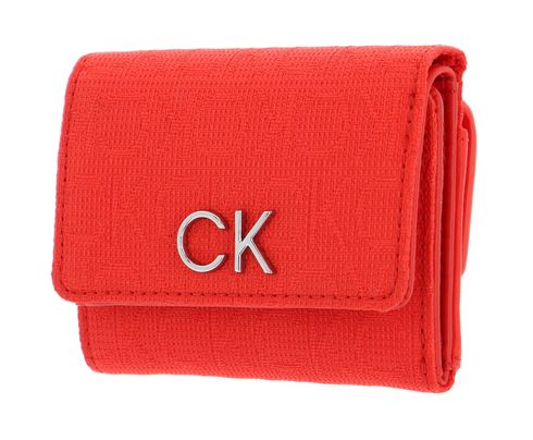 Calvin Klein Re-Lock Trifold JQD XXS Deep Orange