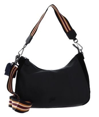 Gabs Isabel Caribu Crosta Shoulderbag M Nero