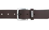 MUSTANG Men Leather Belt W85 Darkbrown