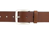 MUSTANG Leather Belt 40mm W120 Baileys - shortenable